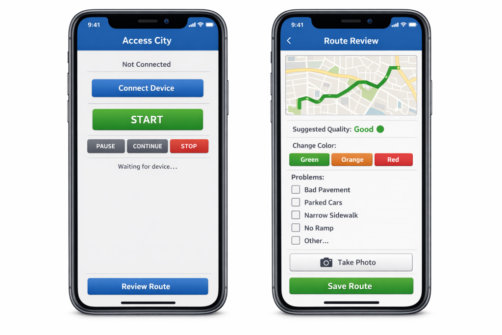 Access City – Σχεδιάζοντας την εφαρμογή (App Inventor)